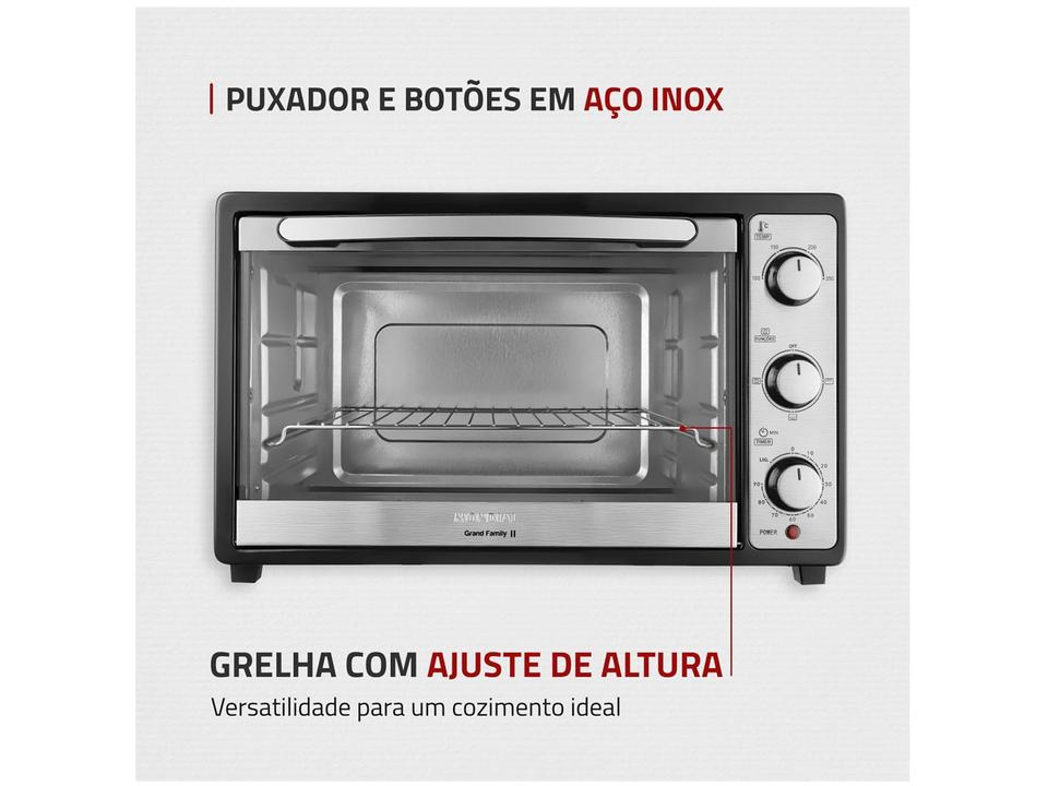 Forno Elétrico de Bancada Mondial com Timer - 6