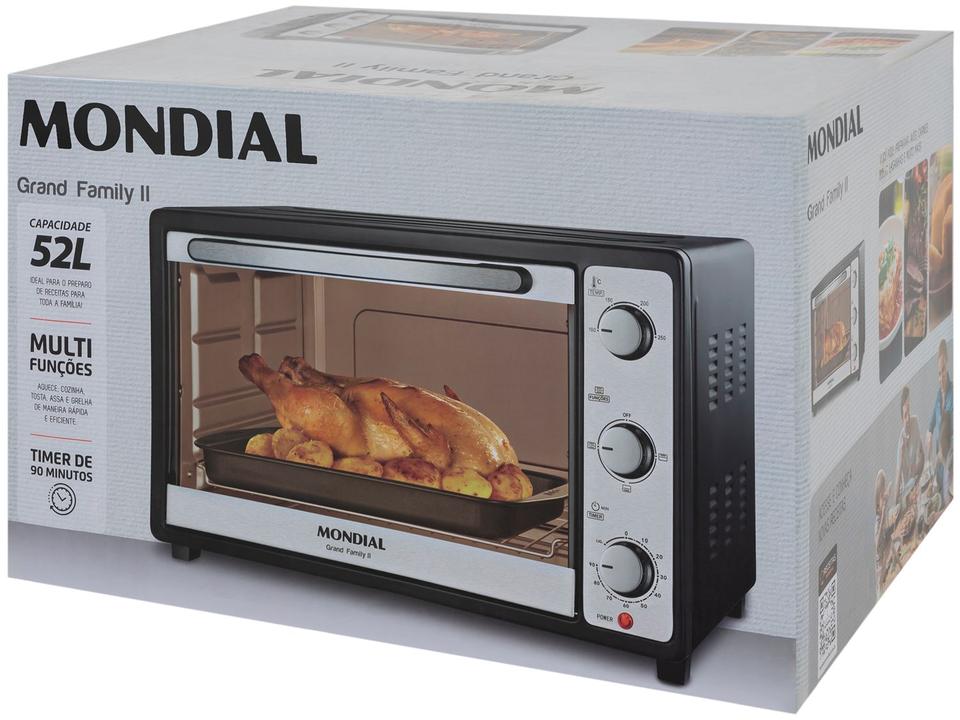 Forno Elétrico de Bancada Mondial com Timer - 16