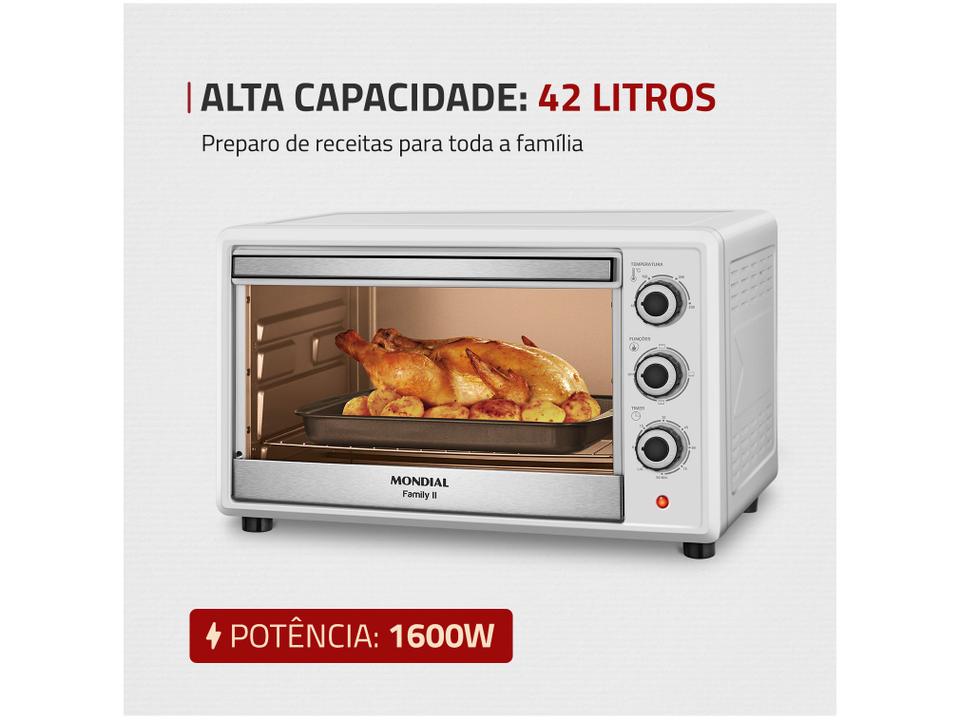 Forno Elétrico de Bancada Mondial Multifuncional - 2