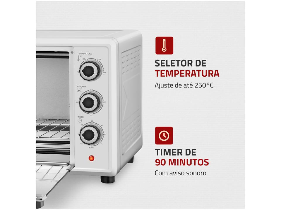 Forno Elétrico de Bancada Mondial Multifuncional - 4