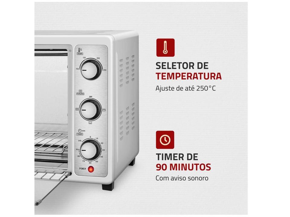 Forno Elétrico de Bancada Multifuncional Mondial - 5