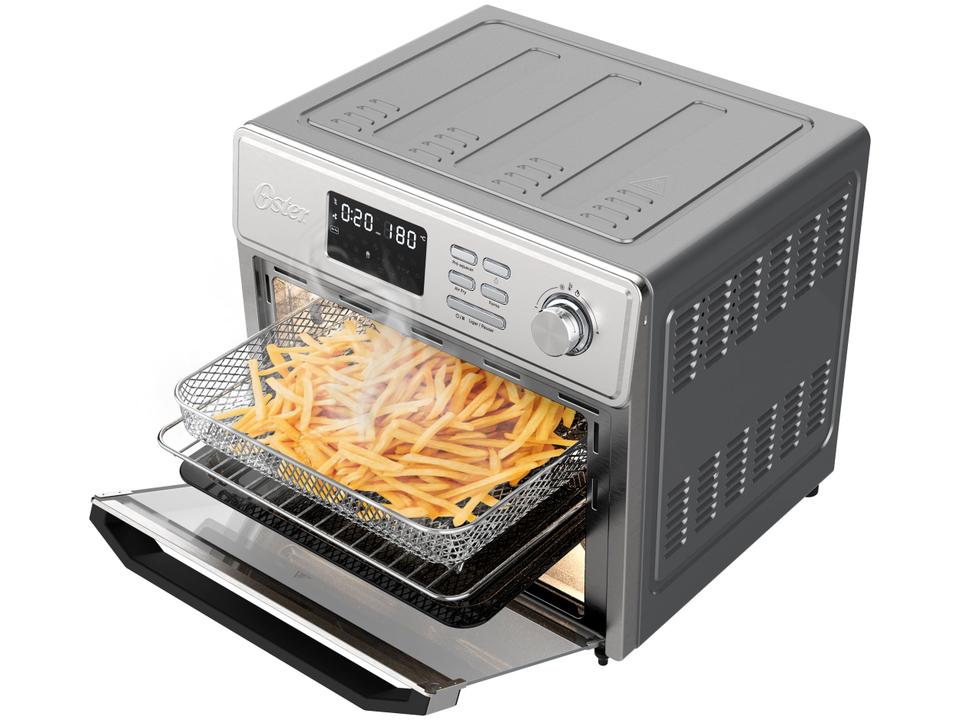 Forno Elétrico de Bancada Oster 25L Prata Turbo Convection - 5