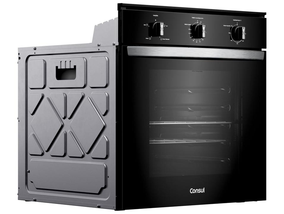 Forno Elétrico de Embutir Consul Multifuncional 84L Preto COB84BE - 8