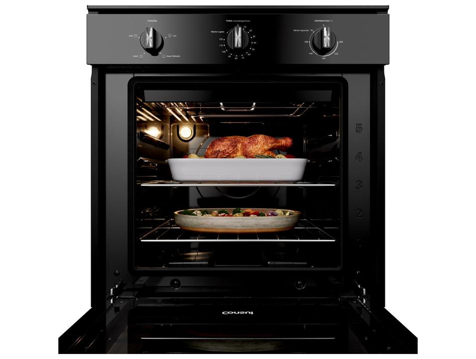 Forno Elétrico de Embutir Consul Multifuncional 84L Preto COB84BE - 4