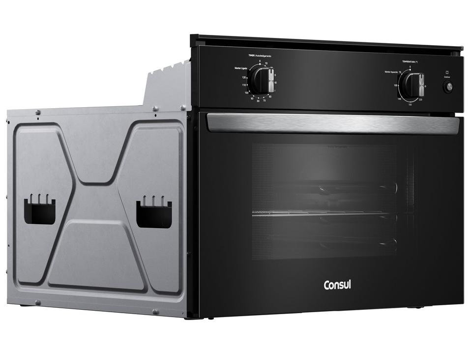 Forno Elétrico de Embutir Consul Multifuncional Grill 47L Preto COB47BE - 8