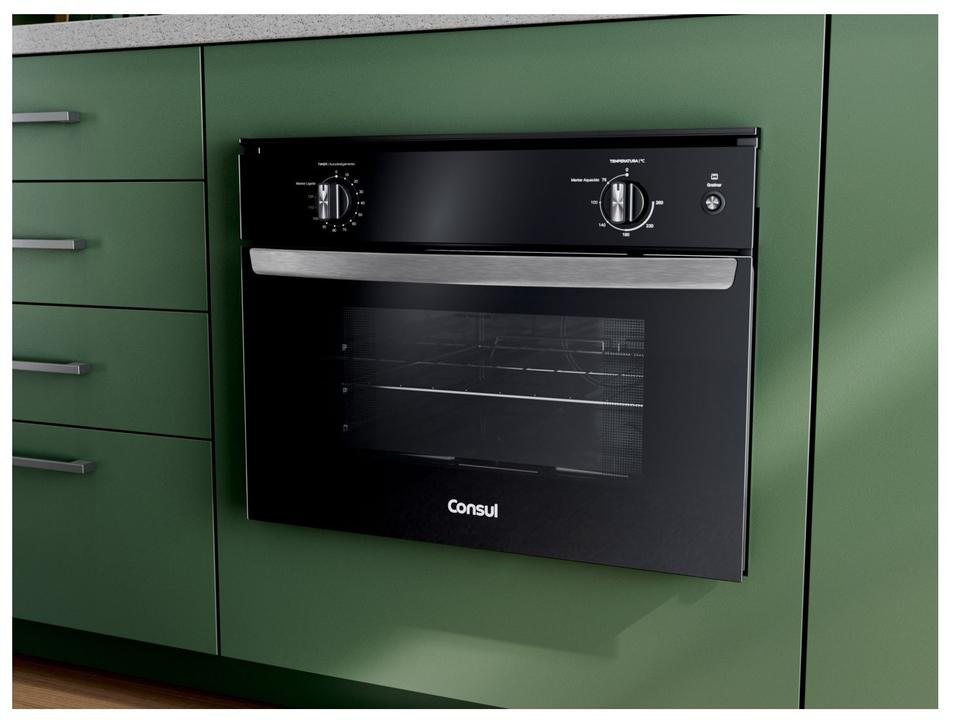 Forno Elétrico de Embutir Consul Multifuncional Grill 47L Preto COB47BE - 3