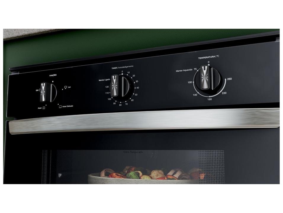 Forno Elétrico de Embutir Consul Multifuncional Grill 47L Preto COB47BE - 4
