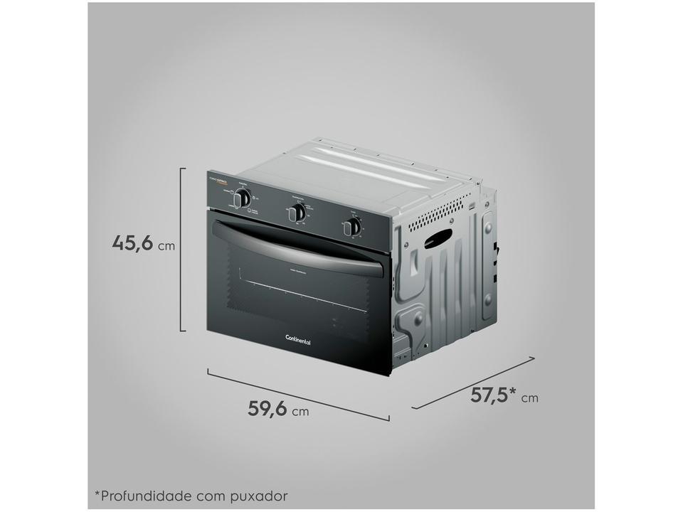 Forno Elétrico de Embutir Continental 50L - 5