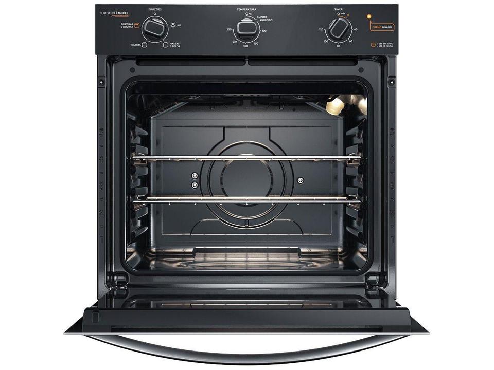 Forno Elétrico de Embutir Continental 80L Preto OC8EM - 3