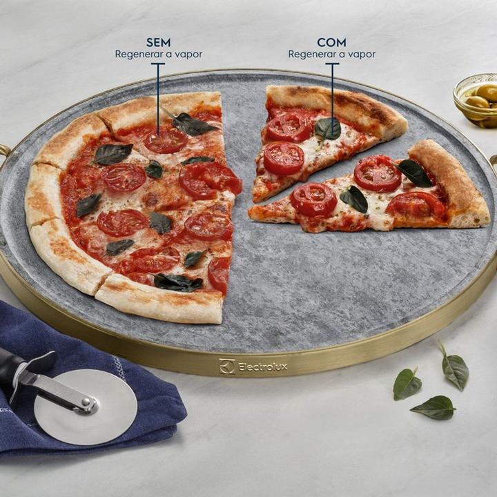 Forno Elétrico de Embutir Electrolux 80L Cinza - 16