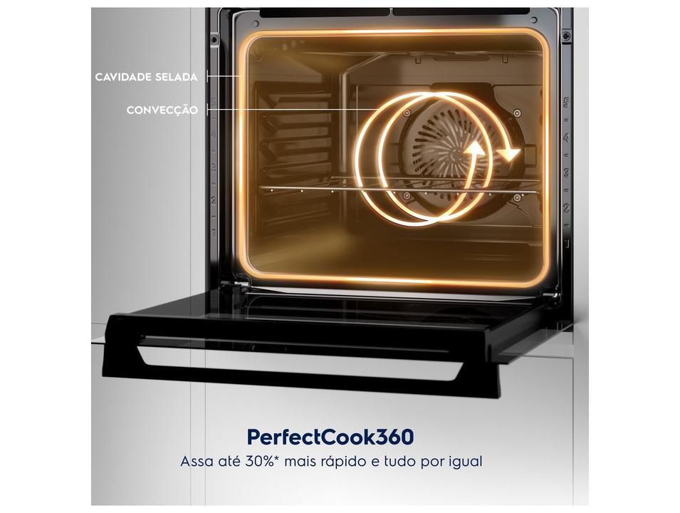 Forno Elétrico de Embutir Electrolux Multifuncional 50L Preto Experience OE5EA - 6