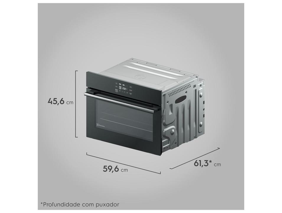 Forno Elétrico de Embutir Electrolux Multifuncional 50L Preto Experience OE5EA - 5