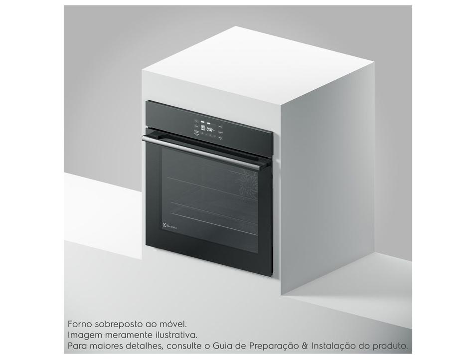 Forno Elétrico de Embutir Electrolux Multifuncional 80L Preto Experience OE8EA - 3