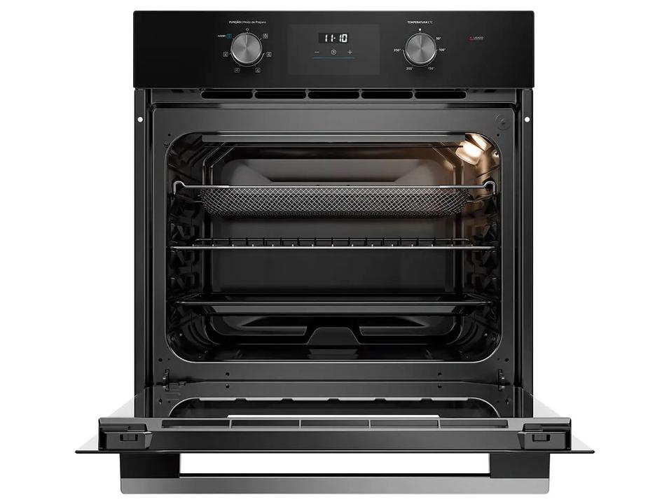 Forno Elétrico de Embutir Midea Multifuncional Grill 68L Preto Digital com Airfryer TSD62 - 4