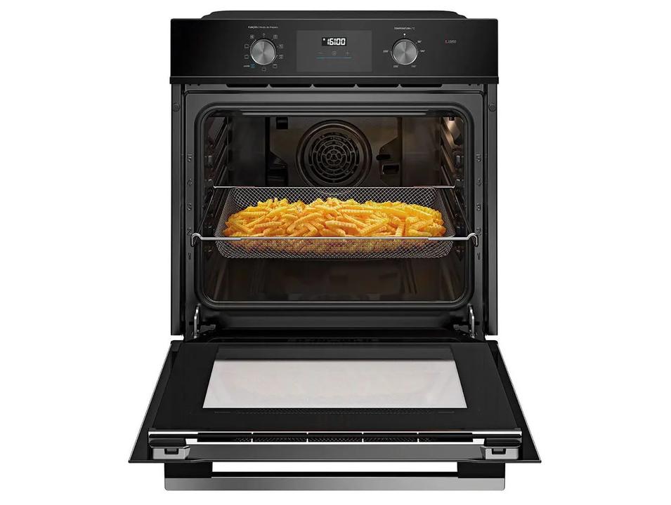 Forno Elétrico de Embutir Midea Multifuncional Grill 80L Preto Digital com Airfryer TSD80P2 - 2