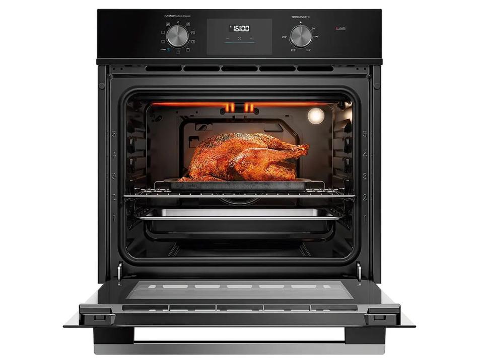 Forno Elétrico de Embutir Midea Multifuncional Grill 80L Preto Digital com Airfryer TSD80P2 - 3