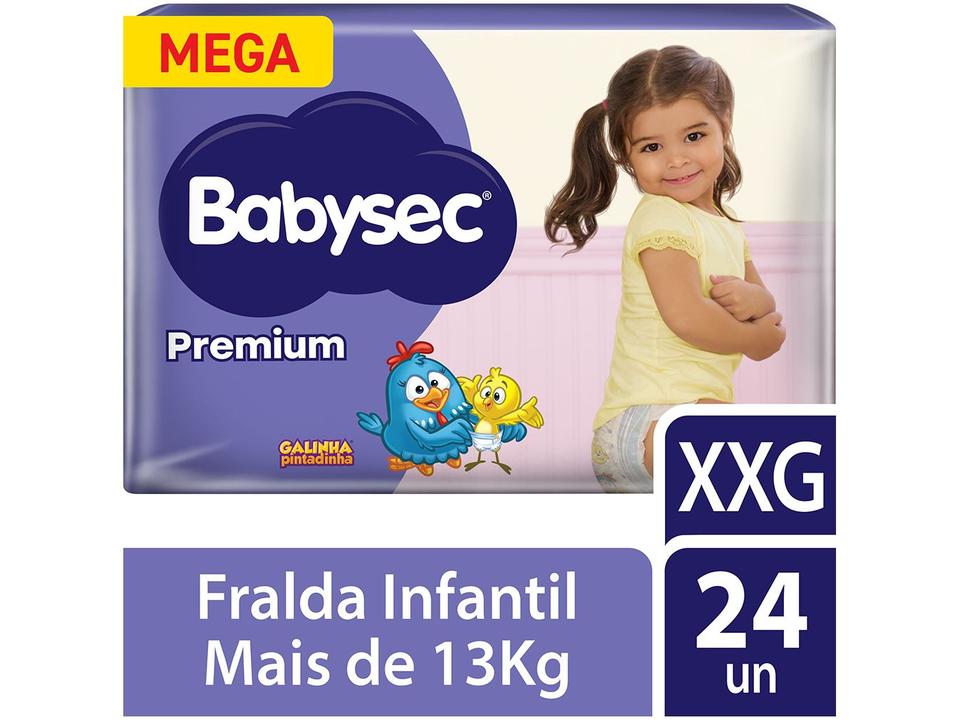 Fralda Babysec Galinha Pintadinha Premium - 4