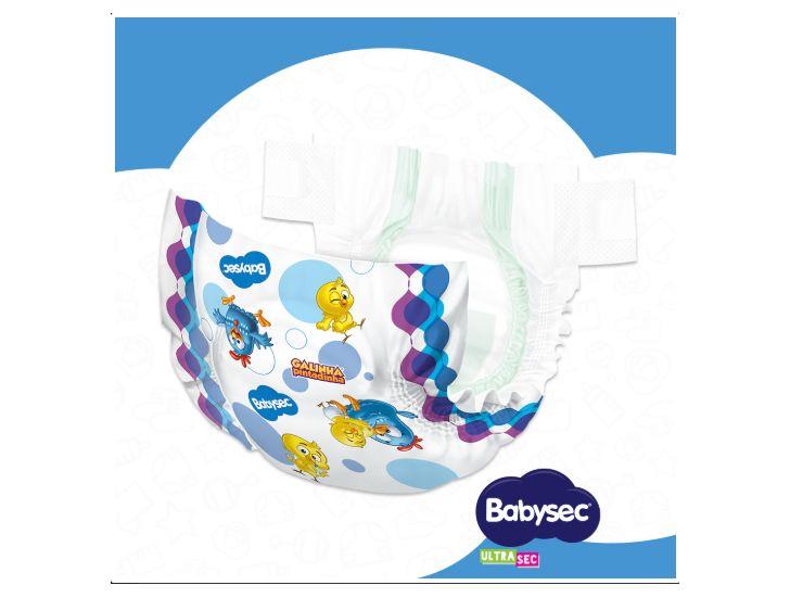 Fralda Babysec Galinha Pintadinha Ultra Sec G 8,5 a 12kg 80 Unidades - 6