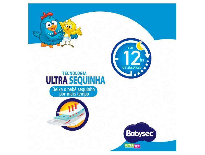 Fralda Babysec Galinha Pintadinha Ultra Sec Tam. M 5 a 9,5kg 38 Unidades - 3