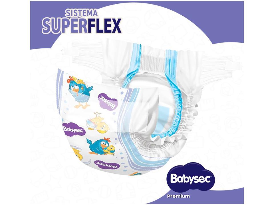 Fralda Babysec Premium Galinha Pintadinha Tam. M 5 a 9,5kg 32 Unidades - 5