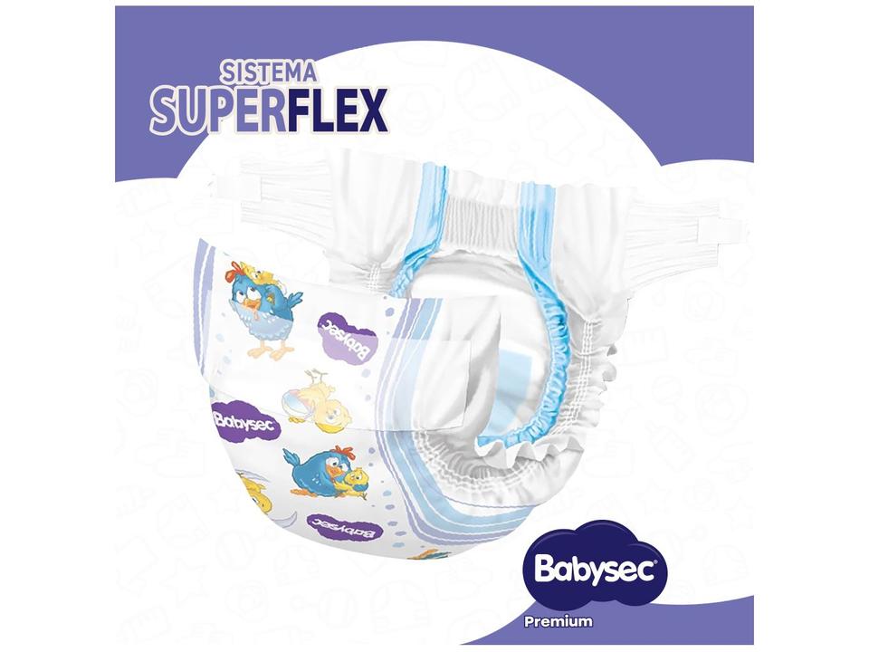Fralda Babysec Premium Hiper M 5 a 9,5kg 68 Unidades - 5