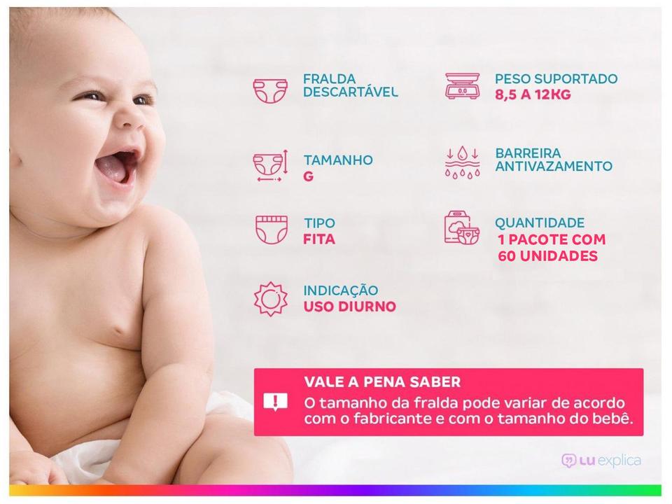 Fralda Babysec Ultrasec Galinha Pintadinha Tam. G 8,5 a 12kg 60 Unidades - 3