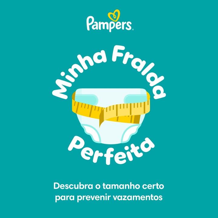 Fralda Calça Pampers Pants Ajuste Total Tam. XXG 14 a 23kg 78 Unidades - 7