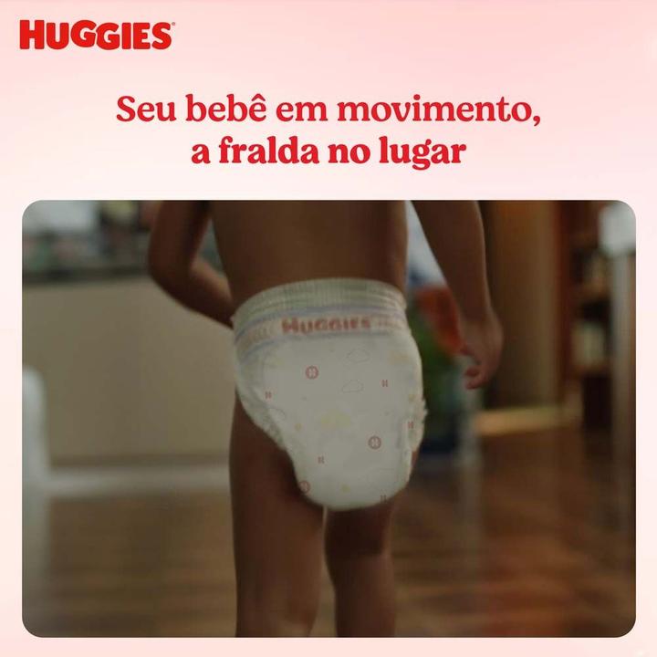 Fralda Descartável Huggies Máxima Proteção M 5,5 a 9,5kg 172 Unidades - 2