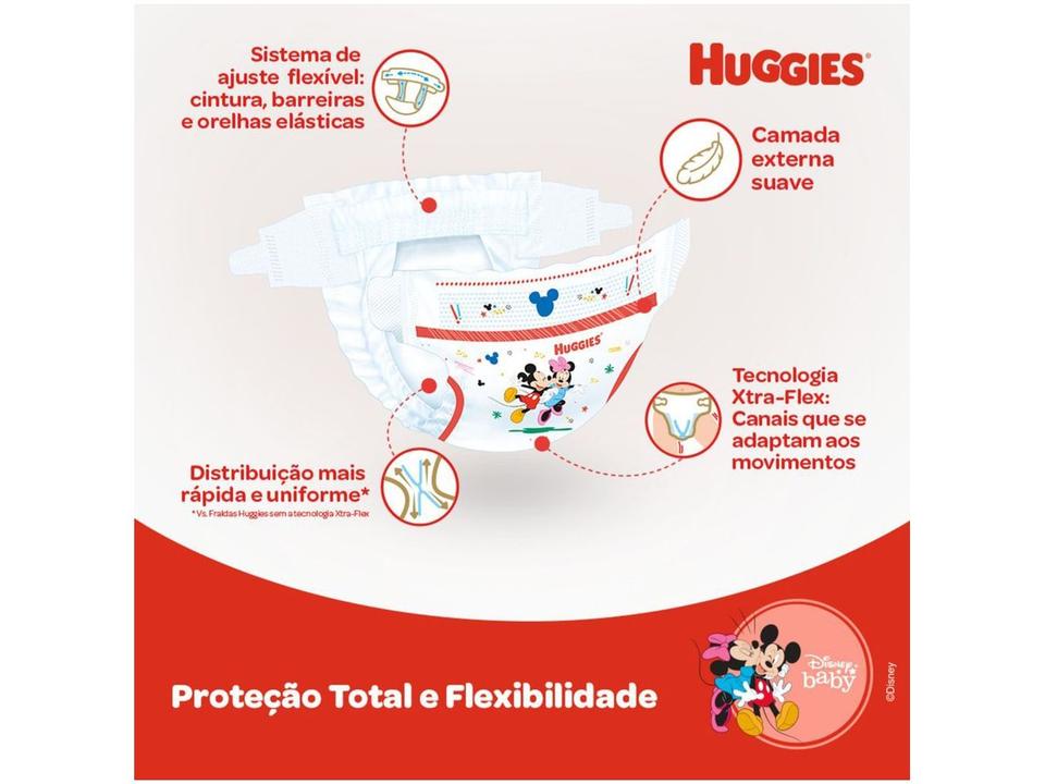 Fralda Huggies Máxima Proteção Tam. M 5,5 até 9,5kg 72 Unidades - 8