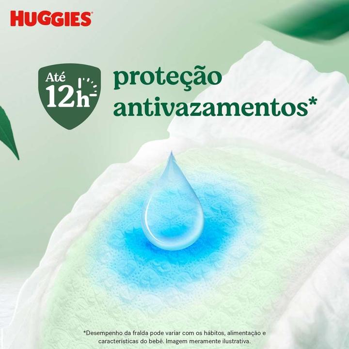 Fralda Huggies Natural Care M 5,5 a 9,5kg 78 Unidades - 2