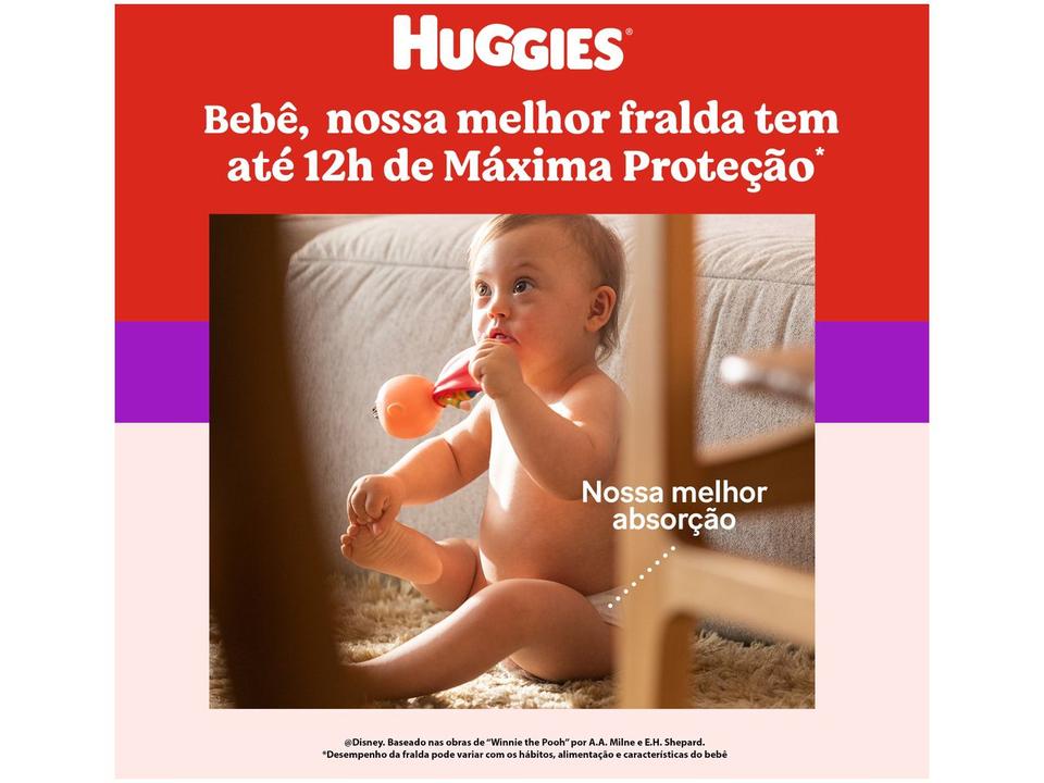 Fralda Huggies Natural Care Tam. G 9 a 12,5kg - 2