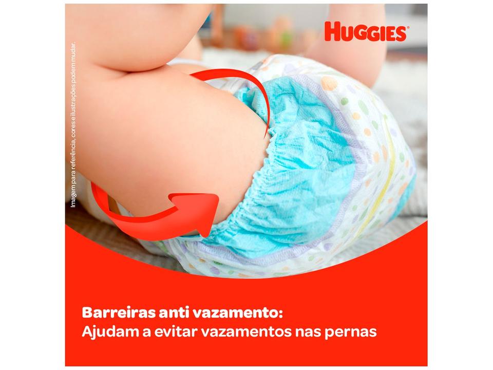 Fralda Huggies Supreme Care Roupinha Calça - Tam. M 5,5kg a 9,5kg 72 Unidades - 5
