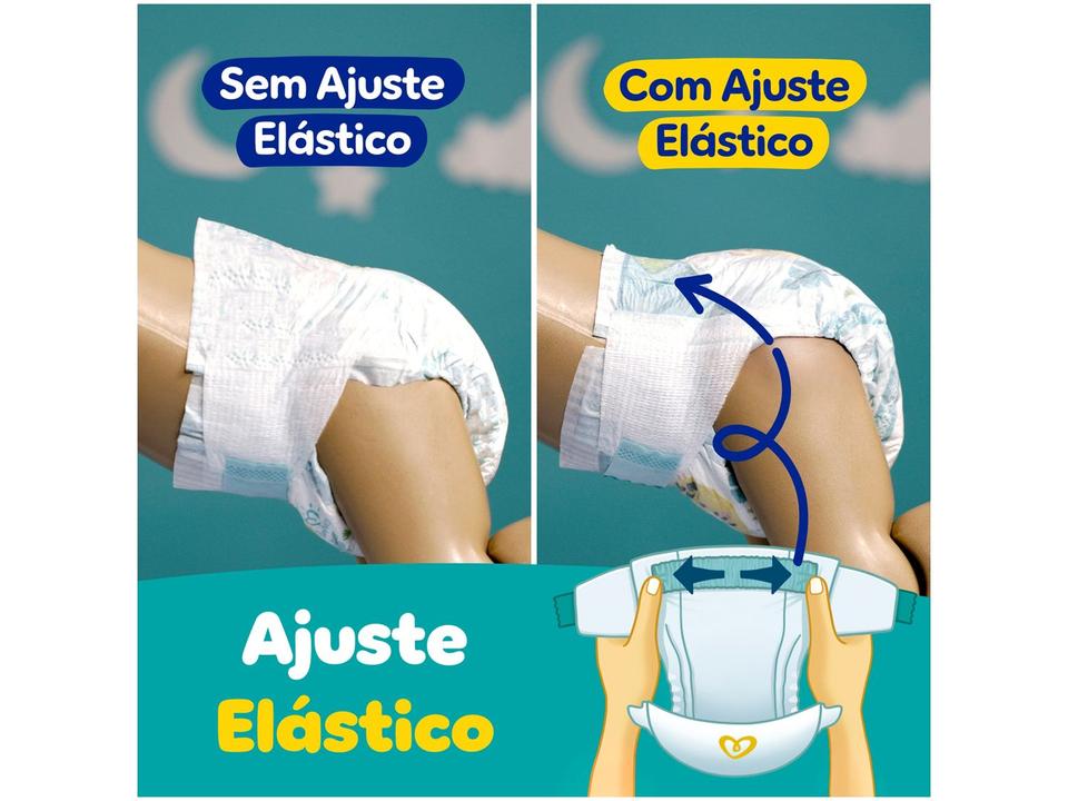 Fralda Pampers Confort Sec Diurna e Noturna XXG 14 a 18kg 88 Unidades - 4
