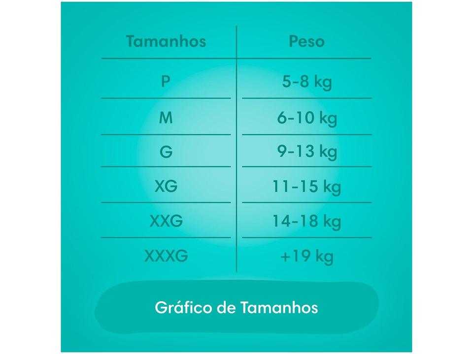 Fralda Pampers Confort Sec Tam. G 9 a 13kg - 11