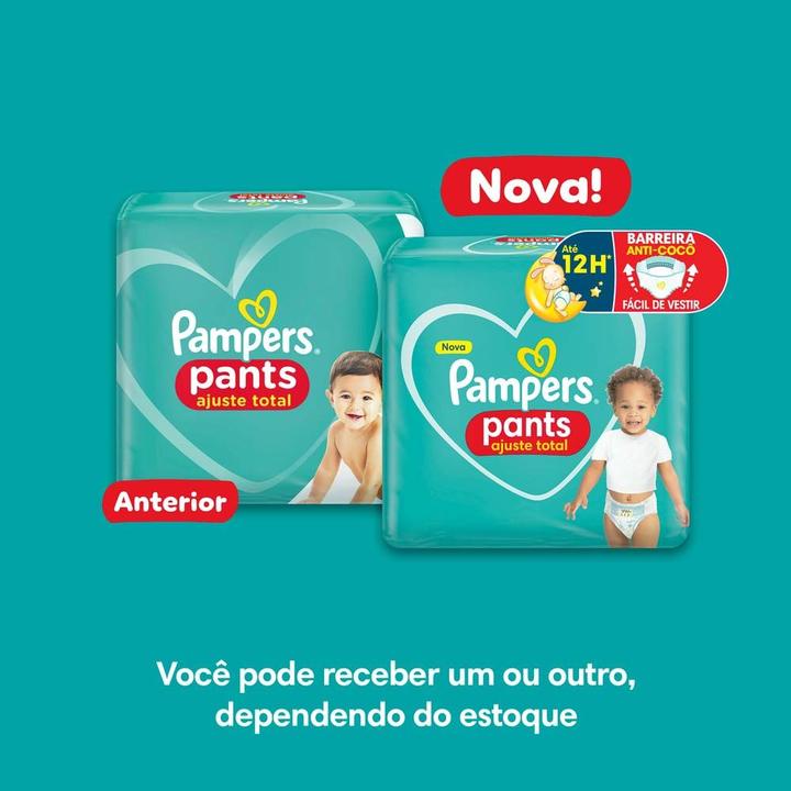 Fralda Pampers Pants Ajuste Total Tamanho XG (11-15Kg) 132 Unidades - 7