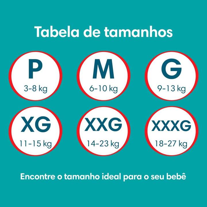Fralda Pampers Pants Ajuste Total Tamanho XXXg (18-27Kg) 70 Unidades - 7