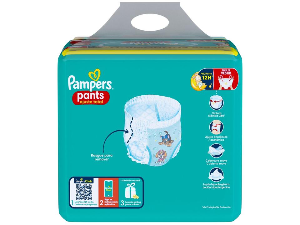 Fralda Pampers Pants Ajuste Total Tamanho XXXg (18-27Kg) 70 Unidades - 9