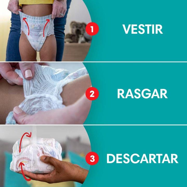 Fralda Pampers Pants Ajuste Total Tamanho XXXg (18-27Kg) 70 Unidades - 6
