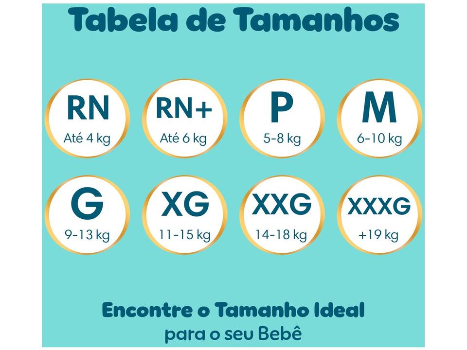 Fralda Pampers Premium Care Diurna e Noturna XG 15kg 88 Unidades - 9