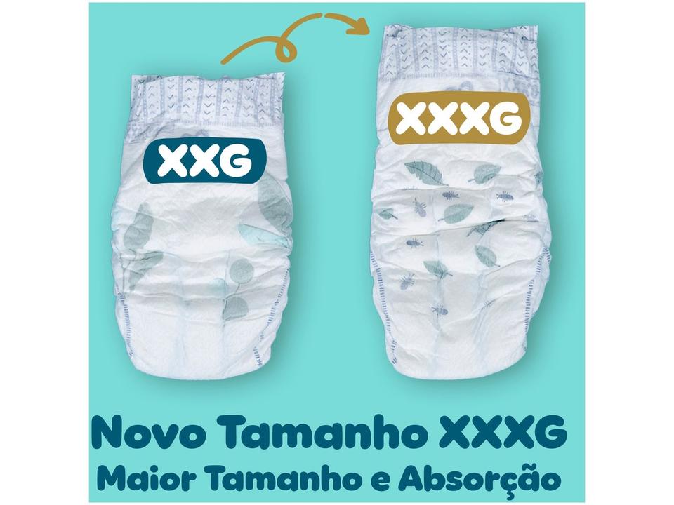 Fralda Pampers Premium Care Diurna e Noturna XXG 19kg 72 Unidades - 10