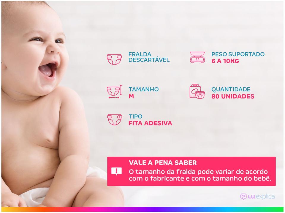Fralda Pampers Premium Care M - 2
