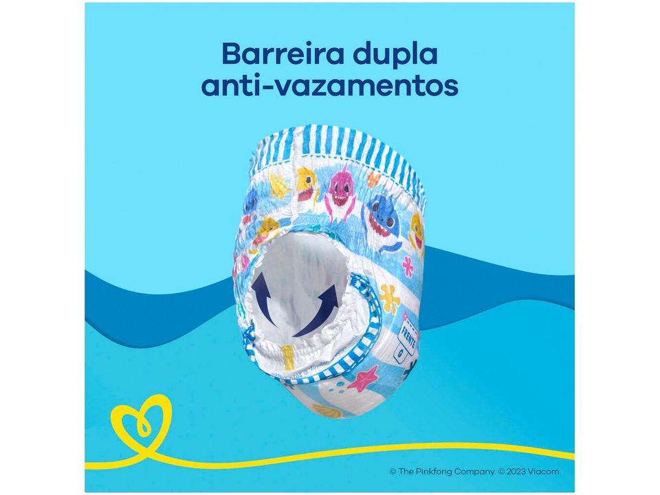Fralda para Piscina Descartável Pampers Splashers - 4