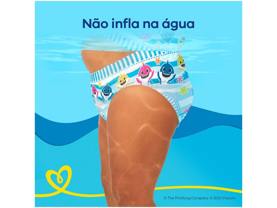 Fralda para Piscina Descartável Pampers Splashers - 7