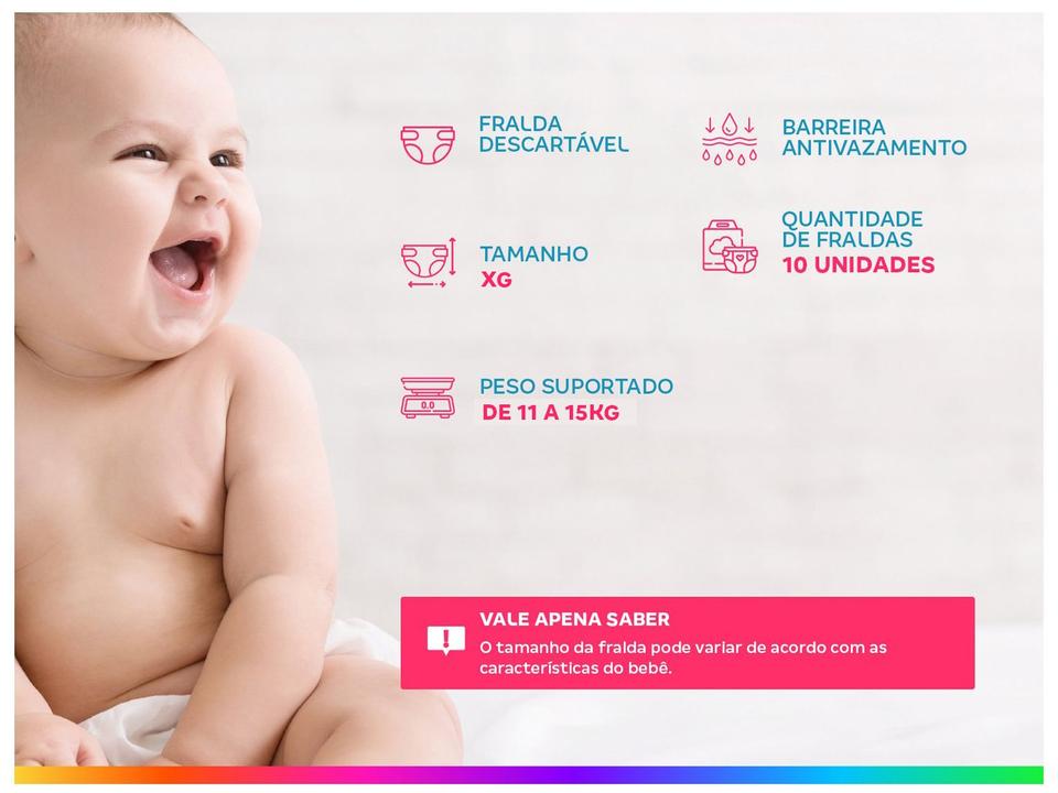 Fralda para Piscina Descartável Pampers Splashers - 2