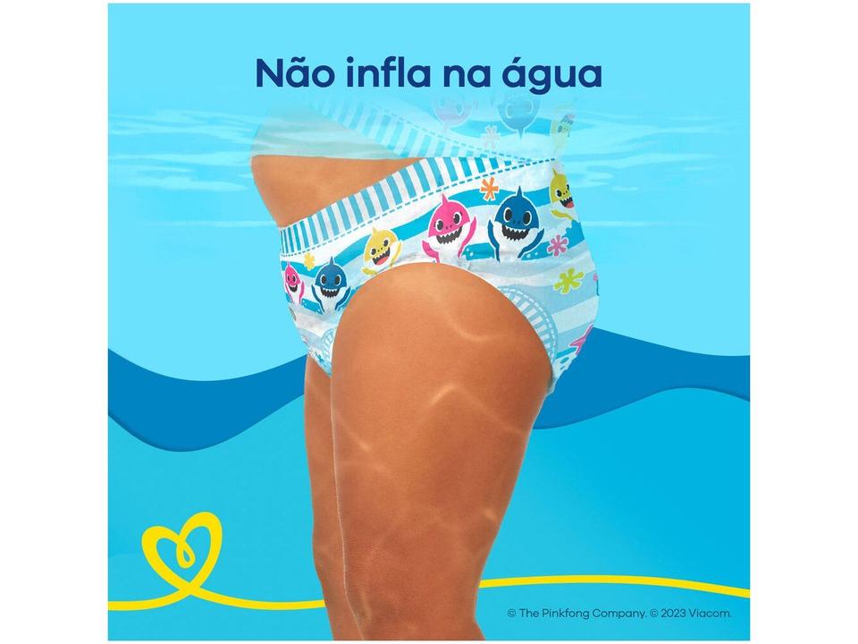 Fralda para Piscina Descartável Pampers Splashers - 7