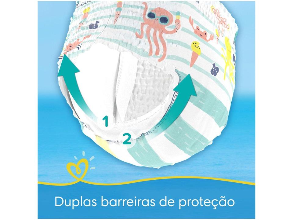 Fralda para Piscina Descartável Pampers Splashers - 6