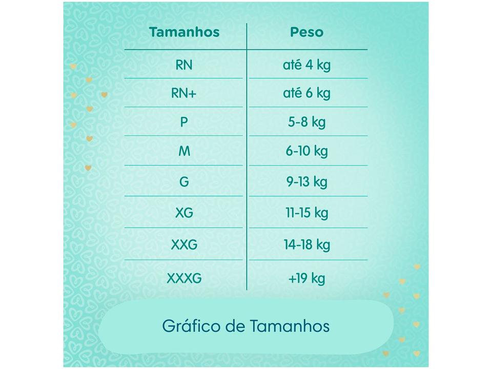 Fraldas Pampers Premium Care Tamanho XXXG (+19Kg) 52 Unidades - 8