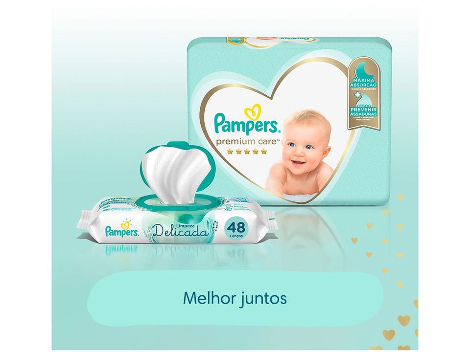Fraldas Pampers Premium Care Tamanho XXXG (+19Kg) 52 Unidades - 10