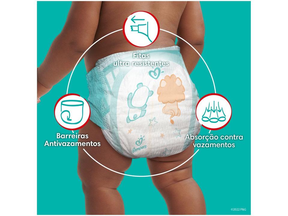 Fraldas Pampers Supersec Tam. M - 6 a 10kg 90 Unidades - 7