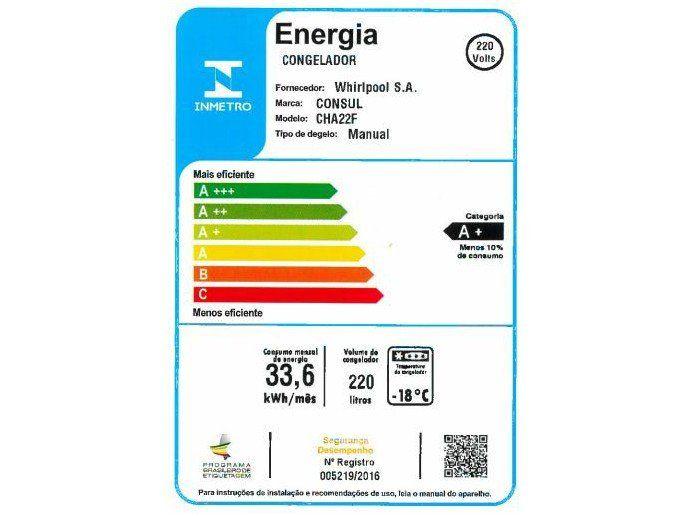 Freezer Horizontal Consul 1 Porta 220L CHA22FBANA - 4